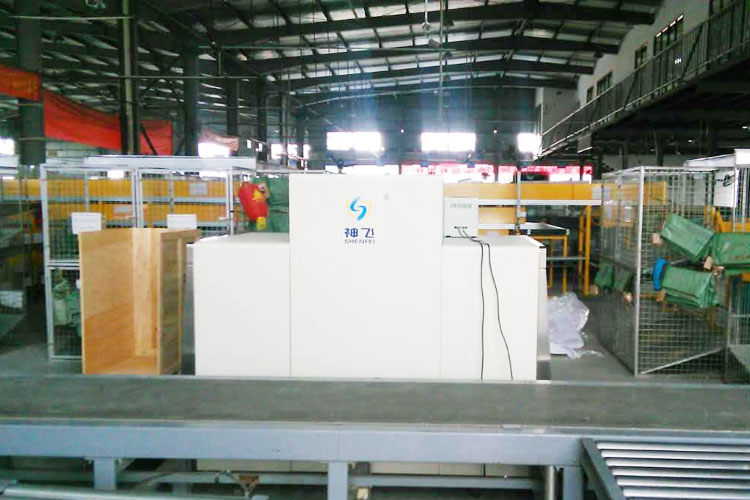 浙江寧波天天快遞-X光安檢機應用