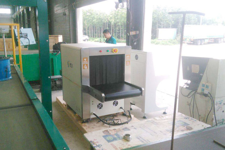 濰坊宅急送-X光安檢機應用