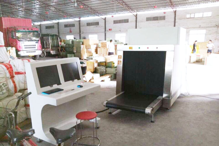 廣州弘盛物流-X光安檢機應用