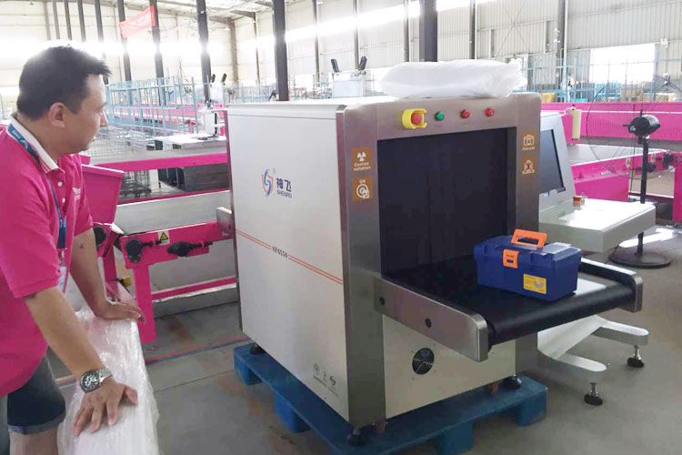 福州品俊快遞-X光安檢機應用