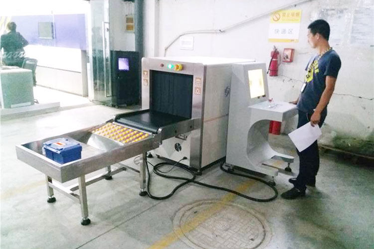 甘肅天水德邦物流-X光安檢機應用