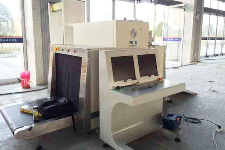 湖北枝江車站-X光安檢機應用