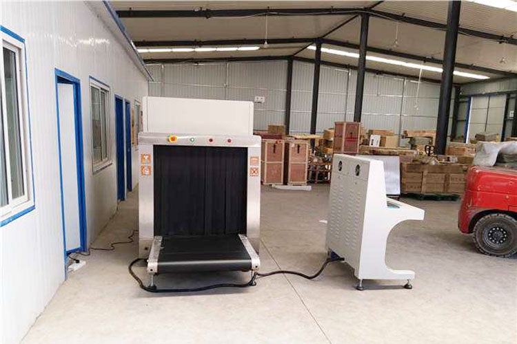 西寧安能物流倉庫-X光安檢機應用