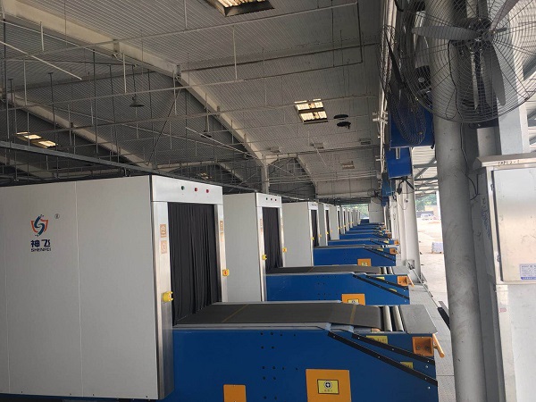 神飛龍門式快遞物流用安檢機